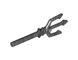 Minifigure, Weapon Trident : {титаниево метален}