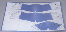 Plastic Skin Shark Sheet 1 of 2 for Set 81001-1: {неопределен}