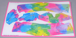 Plastic Skin Splash Koi Sheet 1 of 2 for Set 81002-1: {неопределен}