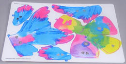 Plastic Skin Splash Koi Sheet 2 of 2 for Set 81002-1: {неопределен}