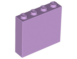 Тухличка 1X4X3: {лавандулов}