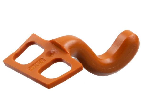 Minifigure Costume Tail Cat: {тъмно оранжев}