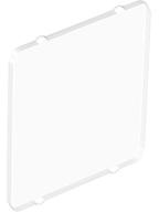 Glass for Window 1 x 4 x 4 (Set 4000034): {прозрачен}