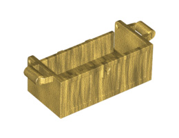 Сандък 2X4 : {топло златист}