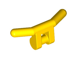 Minifigure, Utensil Handlebars: {ярко жълт}