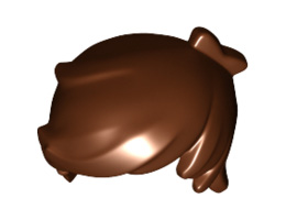 Мини перука No. 235: {червеникаво-кафяв}
