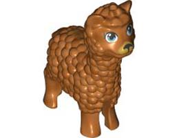 Alpaca / Llama, Friends with Metal Blue Eyes and Gold Muzzle Pattern: {медно метален}