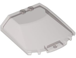 Windscreen 6 x 6 x 1 1/3: {прозрачно кафяв}