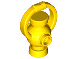 Minifigure, Utensil Lantern with Large Round Handle: {ярко жълт}