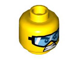 MINI HEAD, NO. 3713: {ярко жълт}