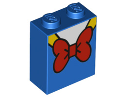 Тухличка 1X2x2 No.: {ярко син}