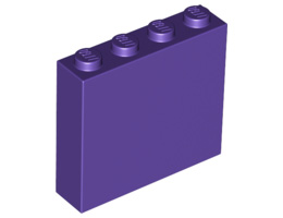 Тухличка 1X4X3: {светло виолетов}