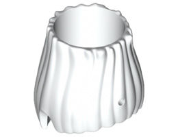 Мини перука No. 282: {бял}