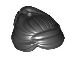 Мини перука No. 19: {черен}