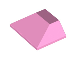 Покривна плочка 3X4/25°/45°: {светло пурпурен}