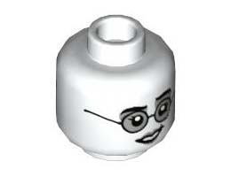 MINI HEAD, NO. 3673: {бял}