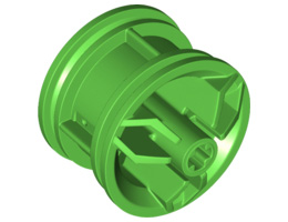 Wheel 30.4mm D. x 20mm with Center Axle Holes Motorcycle: {ярко зелен}
