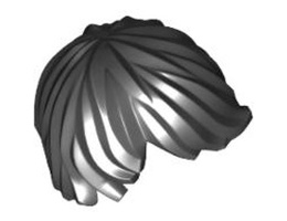 Мини перука No. 6 : {черен}