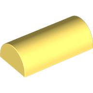 BOWED ROOF RIDGE 2X4X1: {студено жълт}