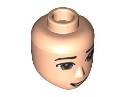 MINI DOLL, HEAD, NO. 323: {светло нуга}