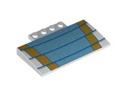 RAMP 4X8X6.4, W/ WING, NO. 16: {бял}