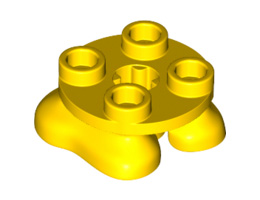 Крака 2X3X2/3, No. 1: {ярко жълт}