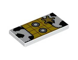 FLAT TILE 2X4, NO. 272: {бял}