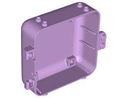 Кутия 3X8X62/3, с женска панта: {лавандулов}