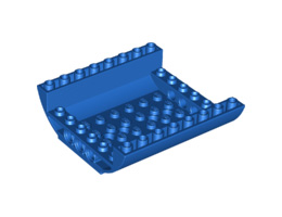 Ниско дъно 8X8X2 Ø4.85: {ярко син}