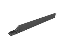 Technic, Rotor Blade Large Straight with 3L Liftarm Thick: {черен}
