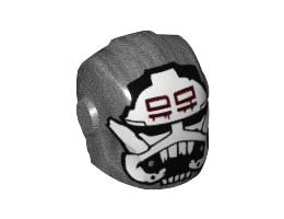 MINI HELMET, NO. 305: {титаниево метален}
