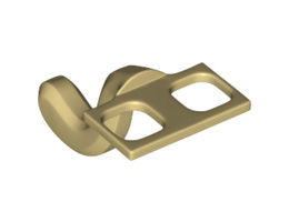 Опашка 14X24X16 mm: {тухлено жълт}