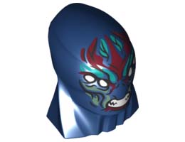 CREATURE HEAD, NO. 66: {земно син}
