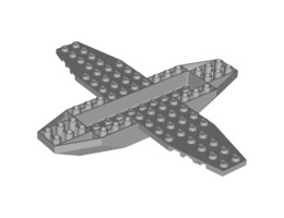 Основа за самолет 18X16X1X1 1/3: {умерено каменно сив}