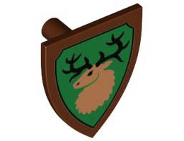 MINI SHIELD, NO. 15: {червеникаво-кафяв}