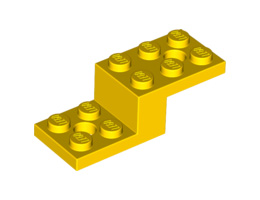 Камък 1X2X1 1/3 W. 2 плочки 2X2 : {ярко жълт}