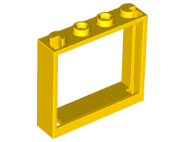 Рамка 1X4X3 : {ярко жълт}