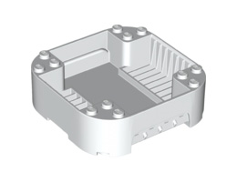 Кутия 8X8X2: {бял}