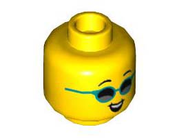 MINI HEAD, NO. 3727: {ярко жълт}
