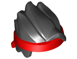 Мини перука с аксесоар No. 1: {черен}