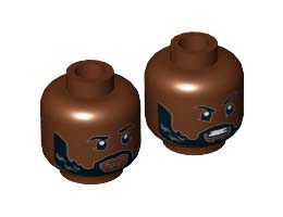 MINI HEAD, NO. 3312: {червеникаво-кафяв}
