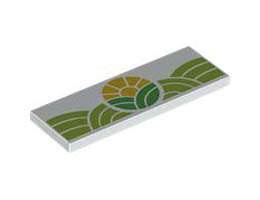 TILE 2X6, NO. 9: {бял}