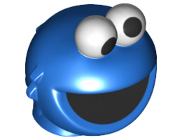 Глава на мини създание No. 20: {ярко син}
