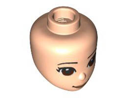 MINI DOLL, HEAD, NO. 244: {светло нуга}