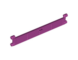 Ламел за навиващи врати с дръжка: {ярко червеникаво-виолетов}