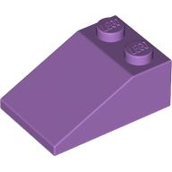 ROOF TILE 2X3/25°: {умерено лавандулов}