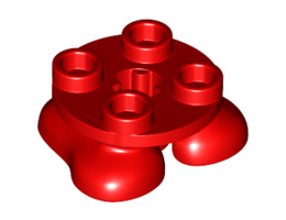 Крака 2X3X2/3, No. 1: {ярко червен}