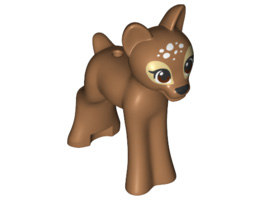 Deer, Friends, Fawn with Black Nose, Brown Eyes and White Spots Pattern: {умерен нуга}