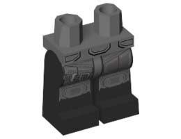MINI LOWER PART, NO. 2146: {тъмно каменно сив}