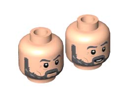 MINI HEAD, NO. 3553: {светло нуга}